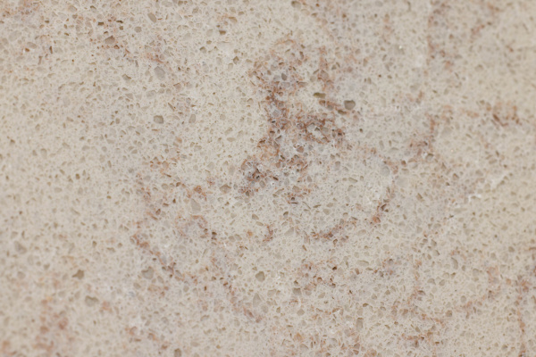 Светло-бежевый кухонный остров из кварцевого камня Asterum 1001 Coliseum