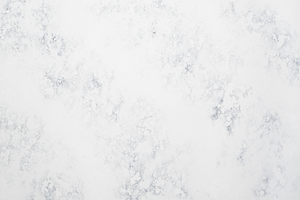 Обеденный стол из кварцевого агломерата AlephStone Artico с глянцевой поверхностью