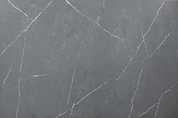 Декоративная панель из кварцевого агломерата AlephStone Storm Grey с матовой фактурой