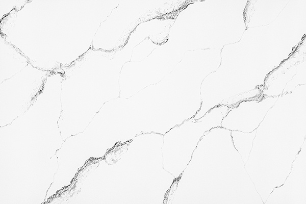 Декоративная панель из кварцевого агломерата AlephStone Statuario NG с выразительным рисунком