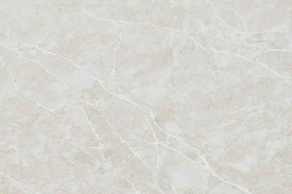 Подоконник из кварцевого агломерата AlephStone Taj Mahal в бежевых тонах