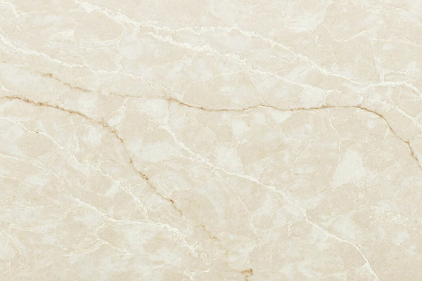 Обеденный стол из кварцевого агломерата AlephStone Desert Rose с полированной поверхностью