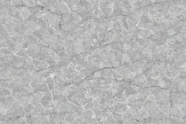 Серая столешница из кварцевого агломерата AlephStone Ocean Grey с полированной поверхностью