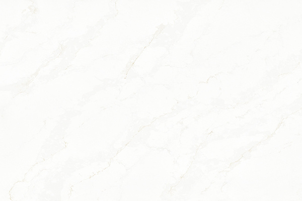 Обеденный стол из кварцевого агломерата AlephStone Calacatta Luxe с полированной поверхностью