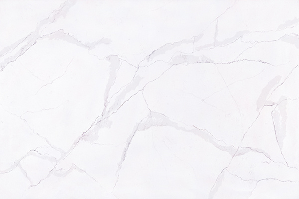 Белая столешница из кварцевого агломерата SmartQuartz Statuario Gold с золотыми прожилками