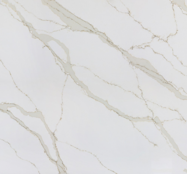 Настенная декоративная панель из кварцевого агломерата SmartQuartz Calacatta Sun