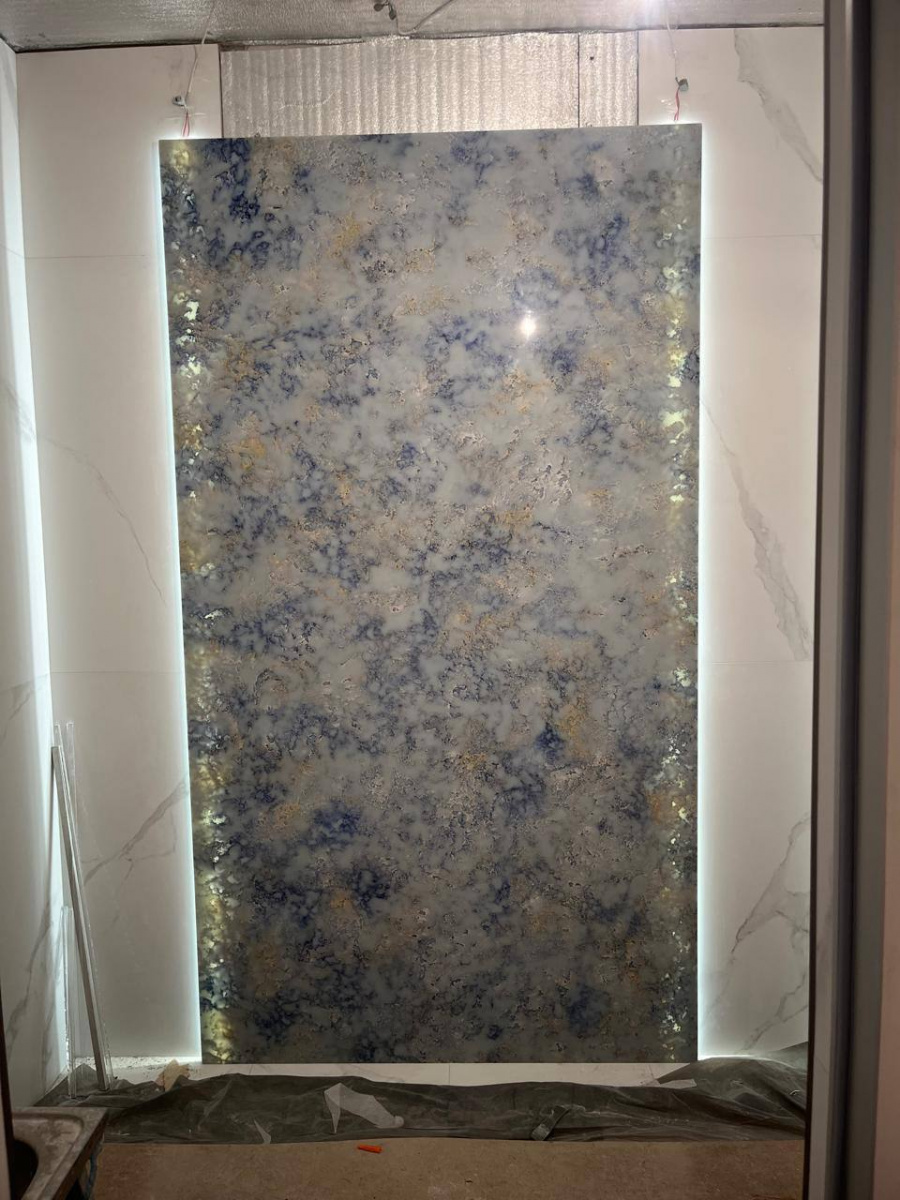 Стеновая панель AZUL IMPERIALE EQPM 025 EtnaQuartz — купить с установкой